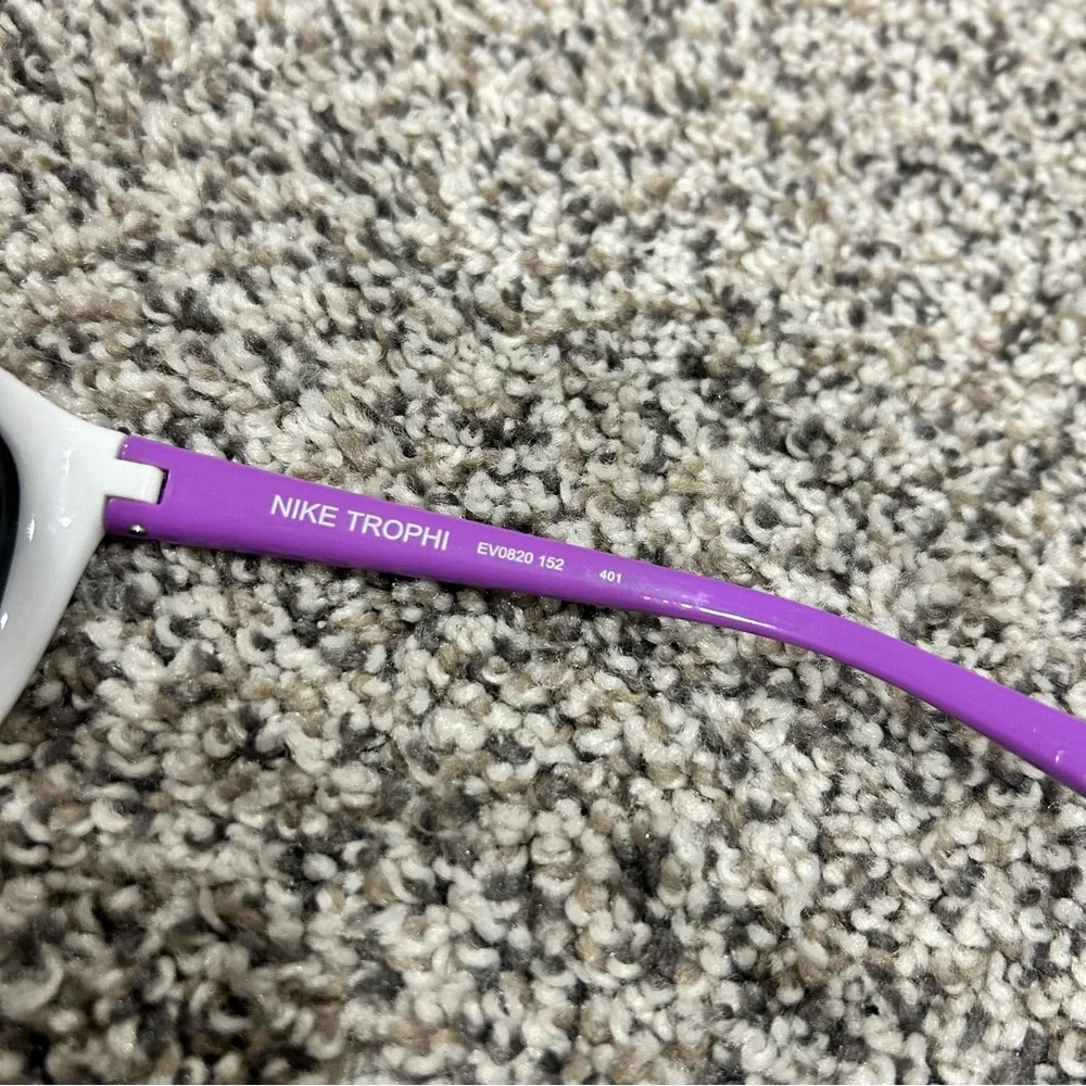 NIKE Eyeglasses Sunglasses TROPHY EV0820 152 Kids Rare Purple White